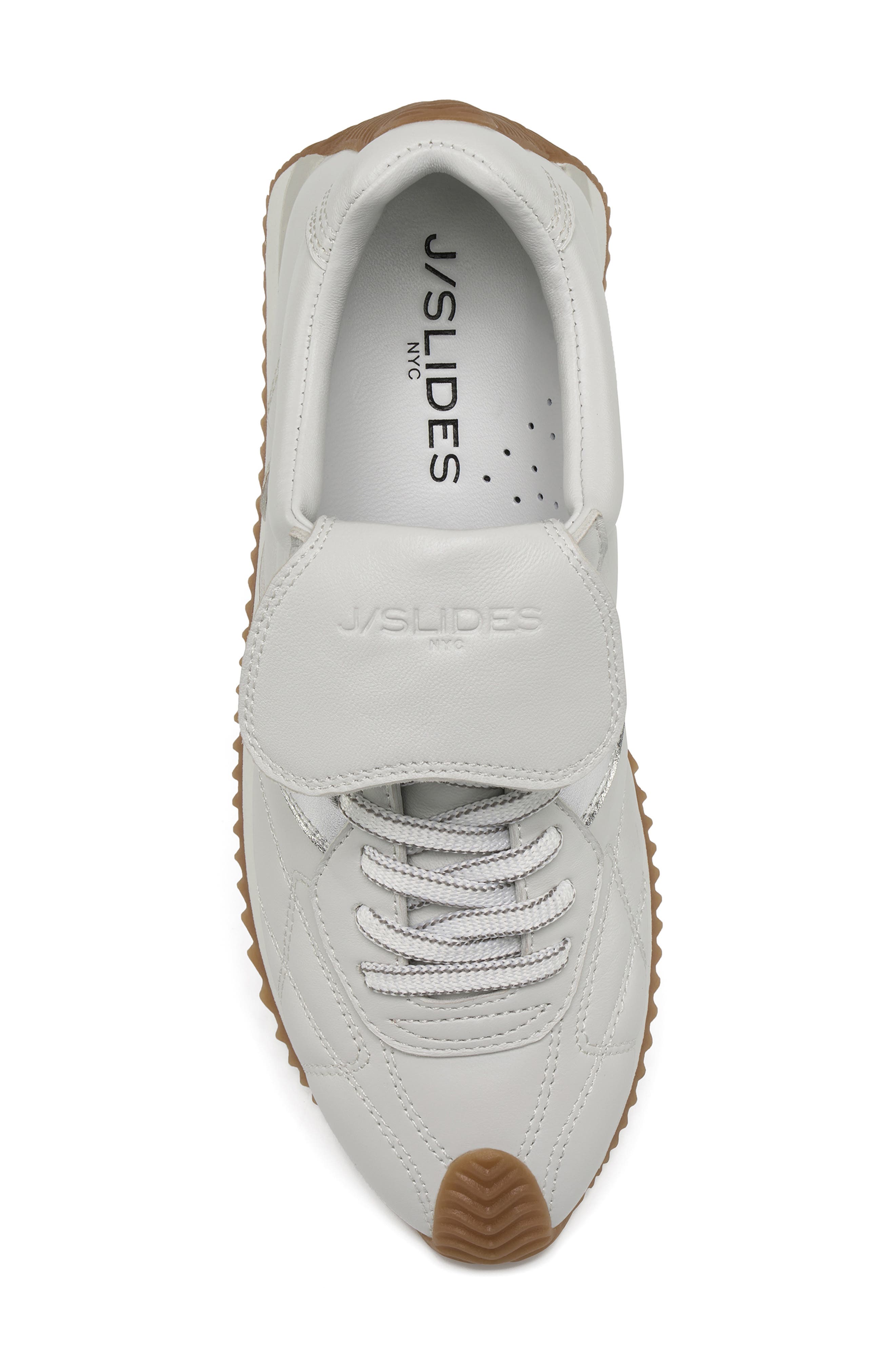 Lottie Sneaker, Alternate, color, WHITE/ SILVER