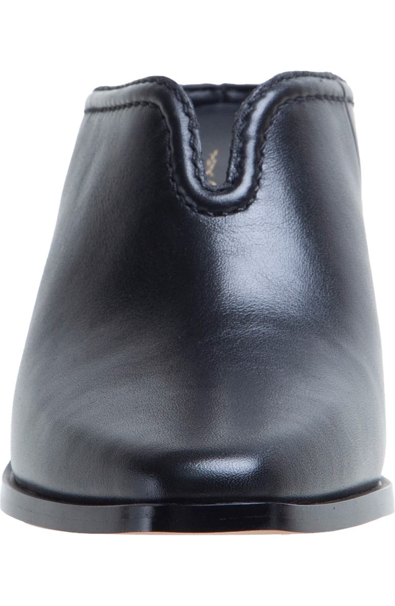 Linea Paolo Shelleyx Mule, Alternate, color, Black Leather