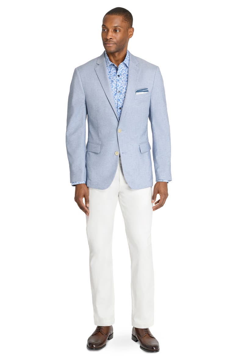 Lino Two-Button Sport Coat, Alternate, color, BLUE