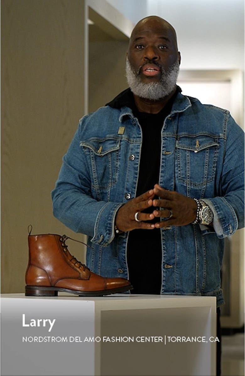 Daylon Cap Toe Derby Boot, sales video thumbnail