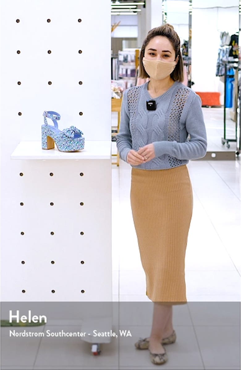 Picnic Platform Sandal, sales video thumbnail