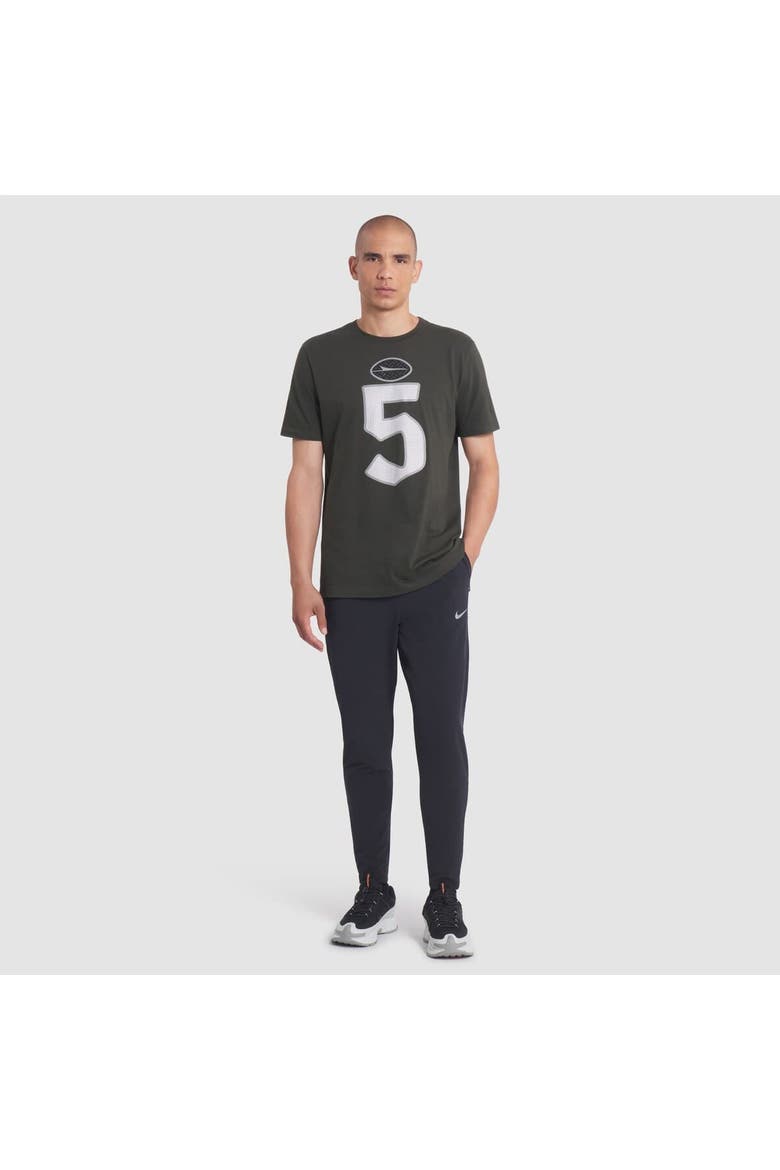 Men's Nike Garrett Wilson Gotham Green New York Jets 2025 Rivalries Collection Player Name & Number T-Shirt, Alternate, color, Green