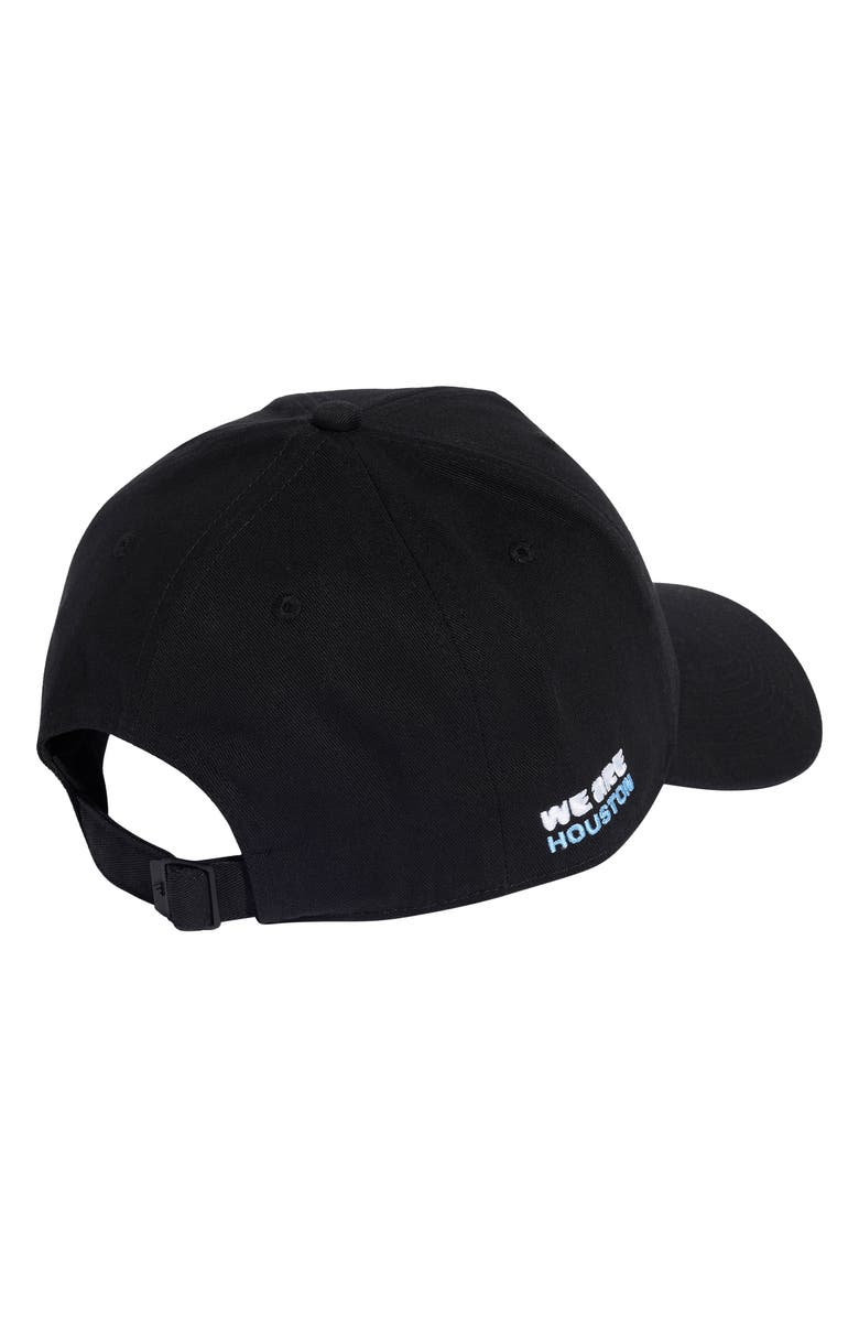 adidas FIFA World Cup 2026<sup>™</sup> Houston Adjustable Twill Ball Cap, Alternate, color, Black/ White