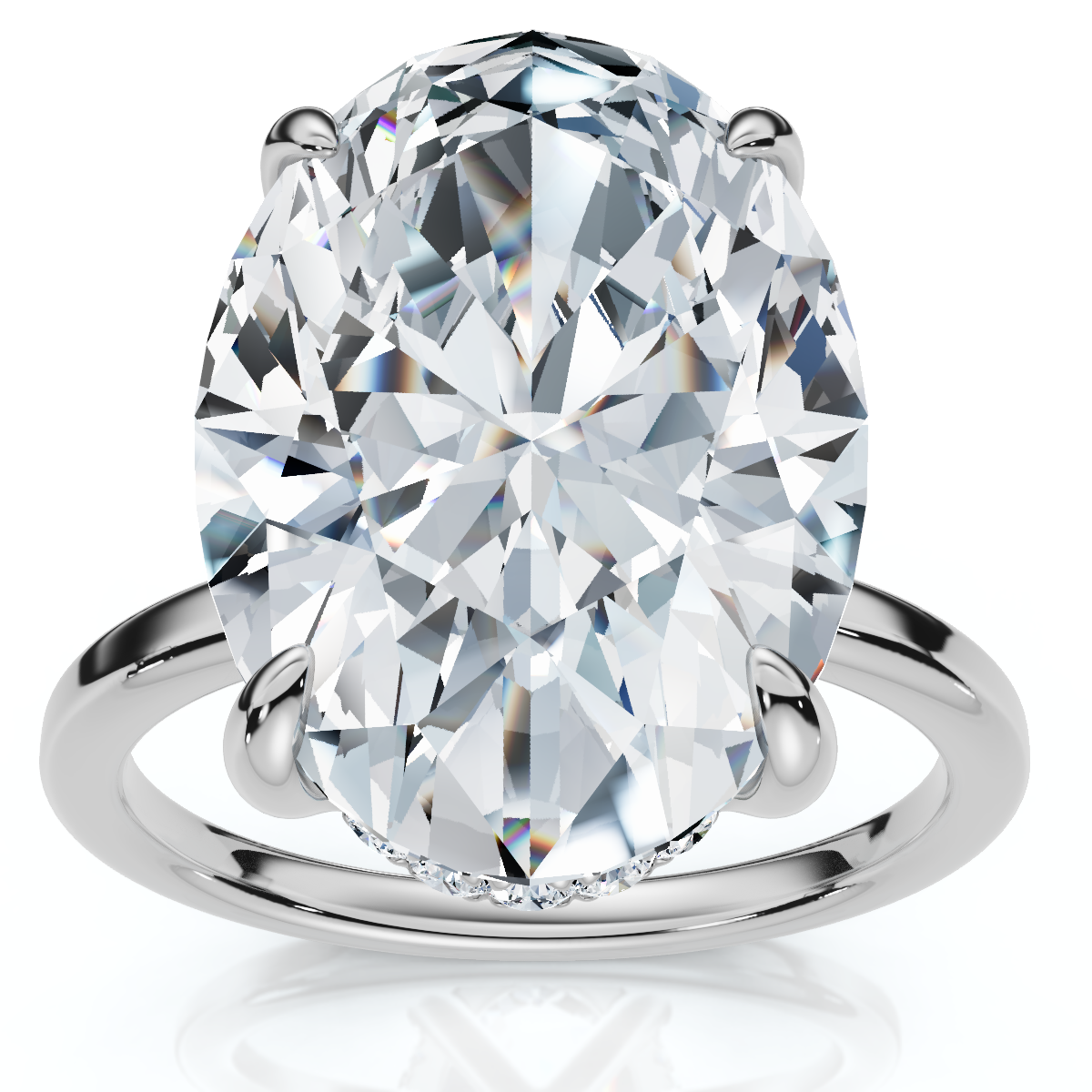14k White Gold