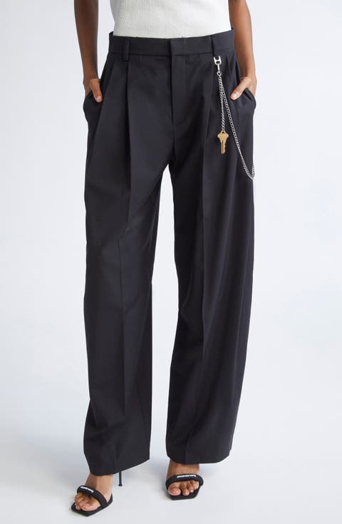 パンツ Alexander Wang High-Waisted Black Cotton Sweatpants With Women's Alexander Wang Joggers & Sweatpants | Nordstrom