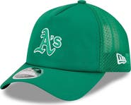 New Era Men's New Era Kelly Green Athletics 2026 Batting Practice Alternate Apex 9FORTY Adjustable Hat
