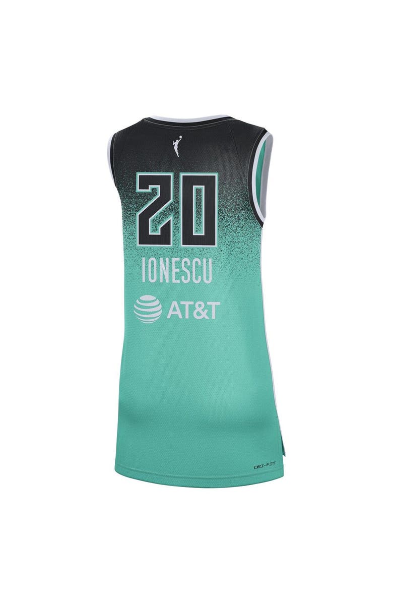 Nike Unisex Nike Sabrina Ionescu Mint New York Liberty Rebel Edition Victory Player Jersey, Alternate, color,