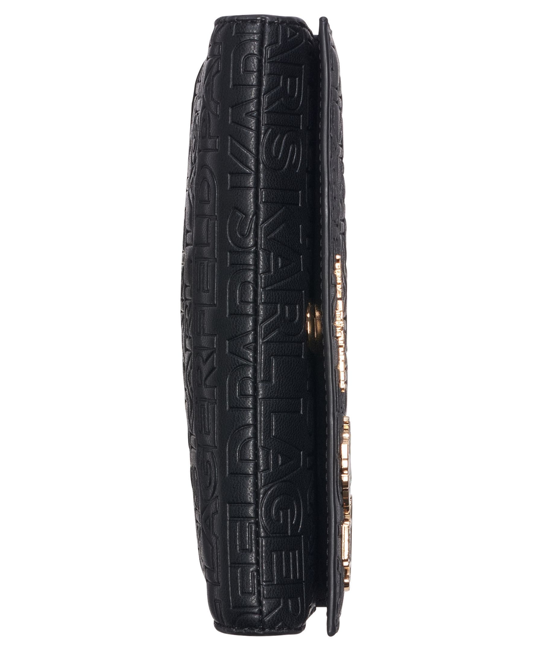 KARL LAGERFELD PARIS Meribel Wallet, Alternate, color, Black/Gold