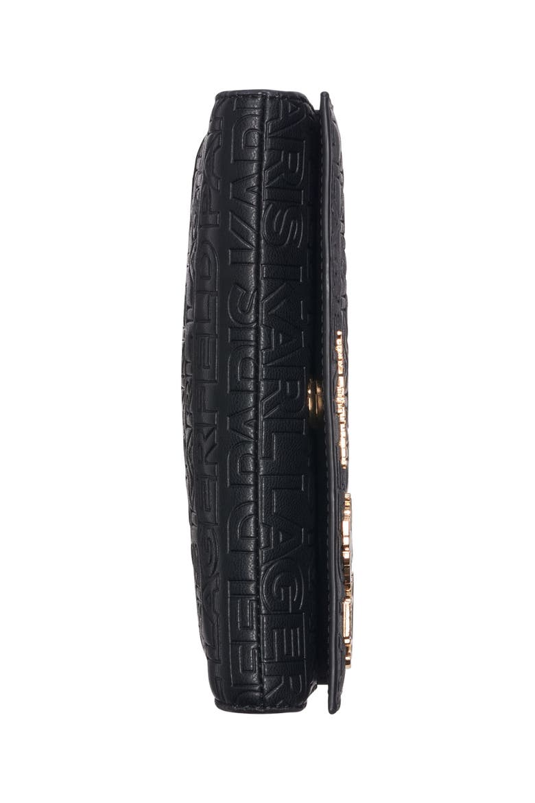 Meribel Wallet, Alternate, color, Black/Gold