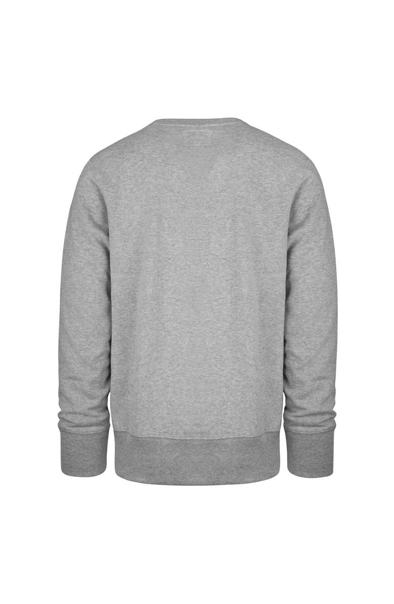 '47 Men's '47 Gray Philadelphia Eagles Varsity Block Headline Pullover Sweatshirt, Alternate, color,