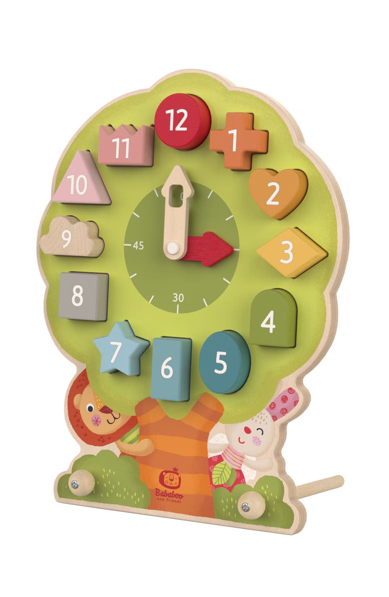 Bababoo and friends<sup>®</sup> Wonder Tree Shape Sorting Clock, Main, color, Multi / Green
