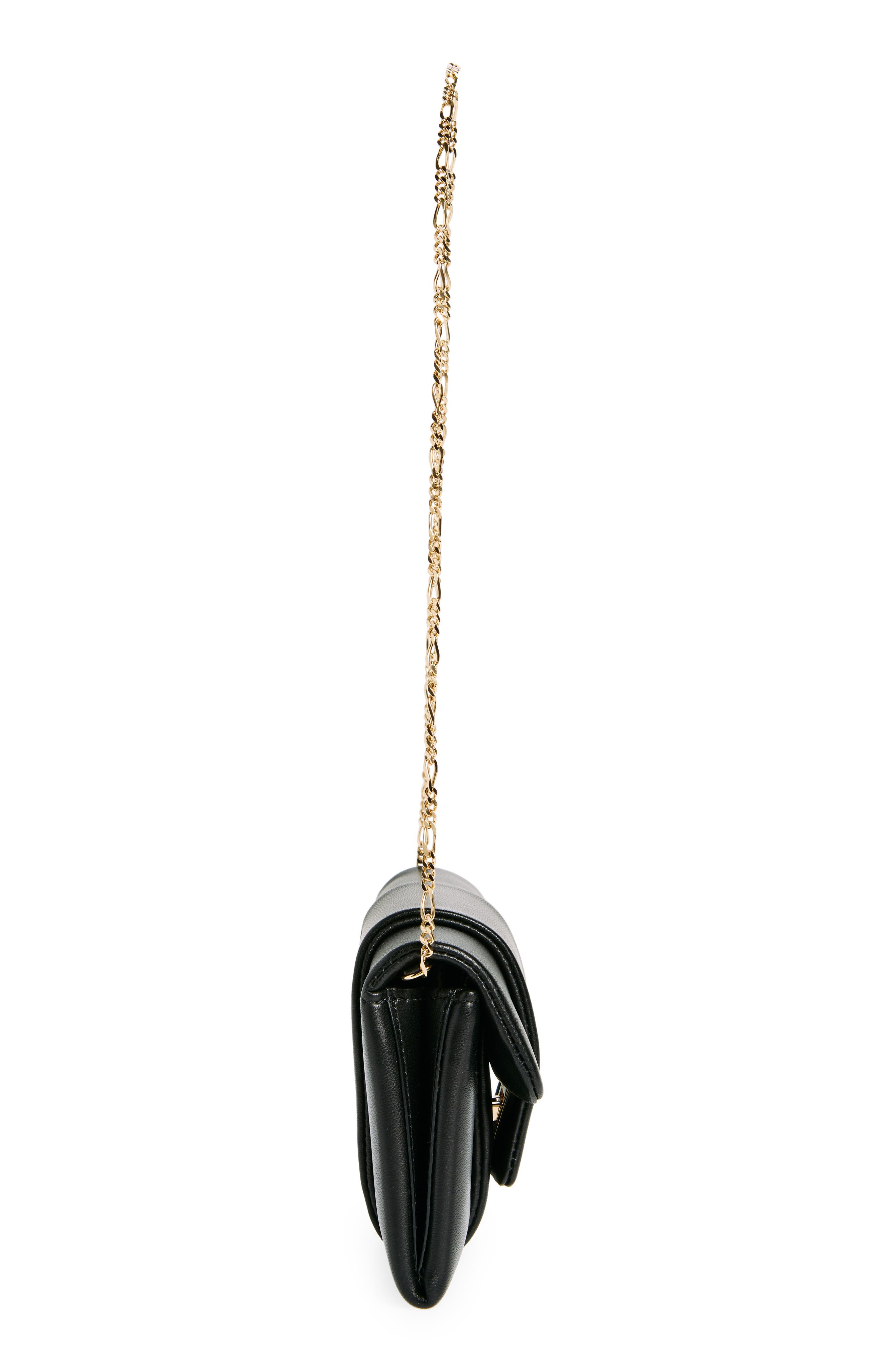 Proenza Schouler Flip Leather Clutch, Alternate, color, 