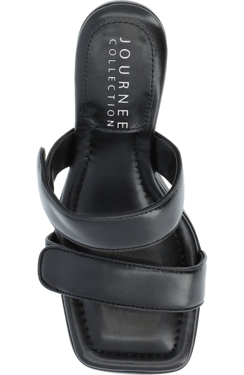 Journee Collection Essey Heeled Sandal, Alternate, color, Black