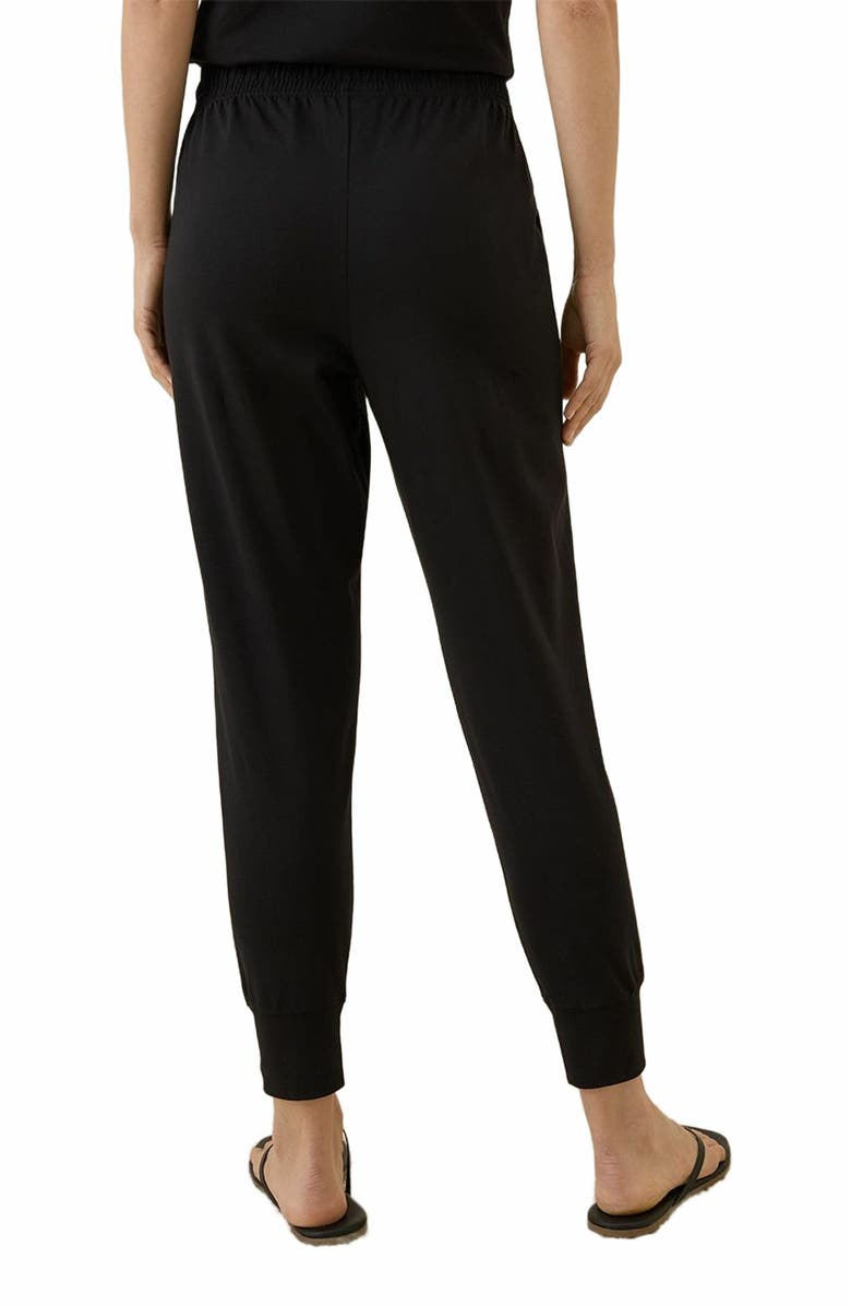 Pact Organic Cotton Luxe Essential Jogger, Alternate, color, Black