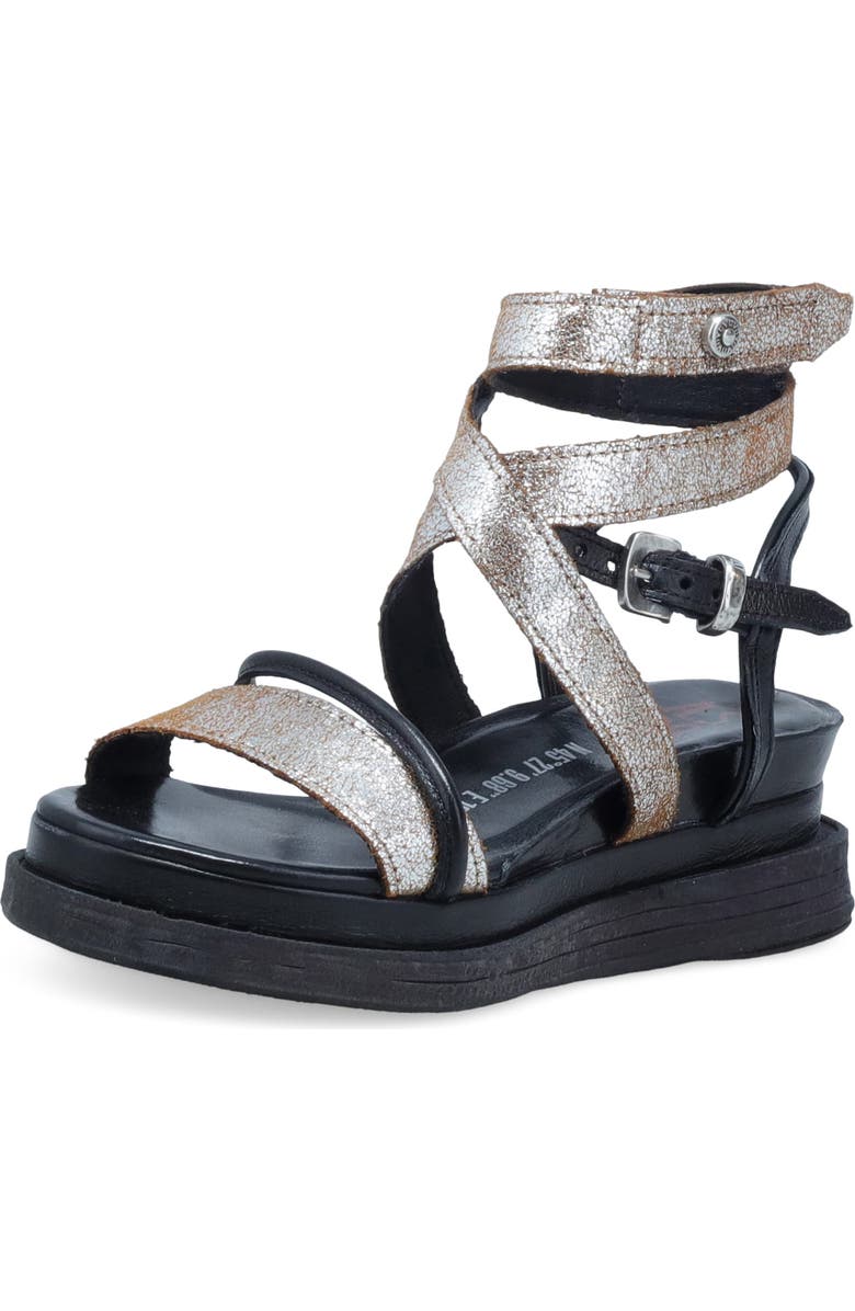 A.S.98 Labo Platform Sandal, Main, color, Platinum