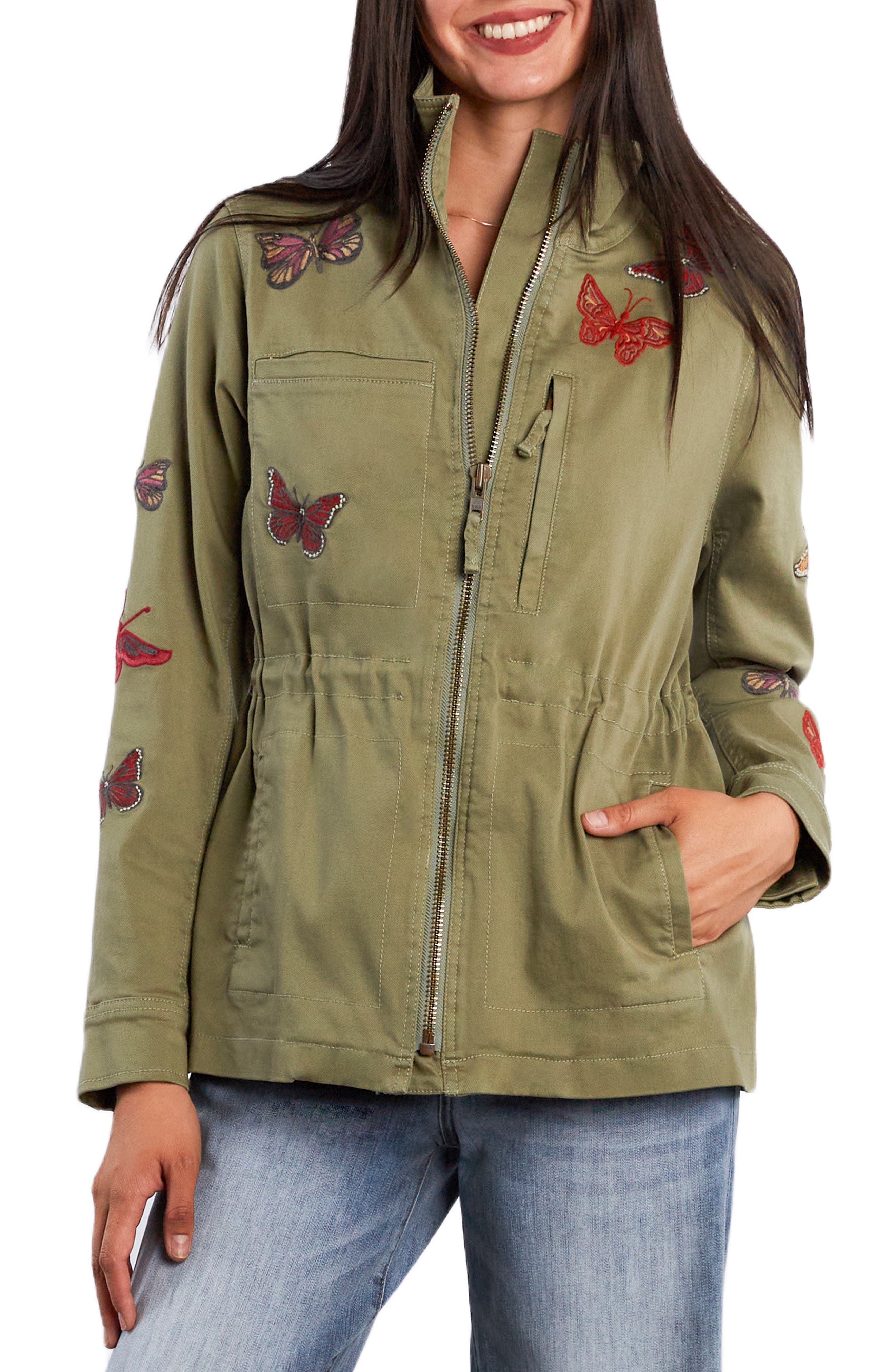 Rider Embroidered Utility Jacket - image 4