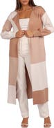 Petal & Pup Kingston Large Check Long Cardigan