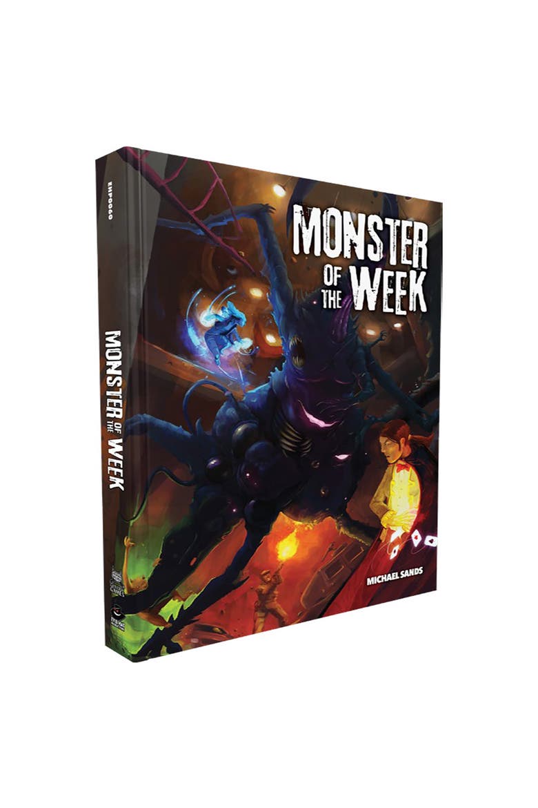 Monster of the Week Hardcover Edition RPG Book, Main, color, Multicolored