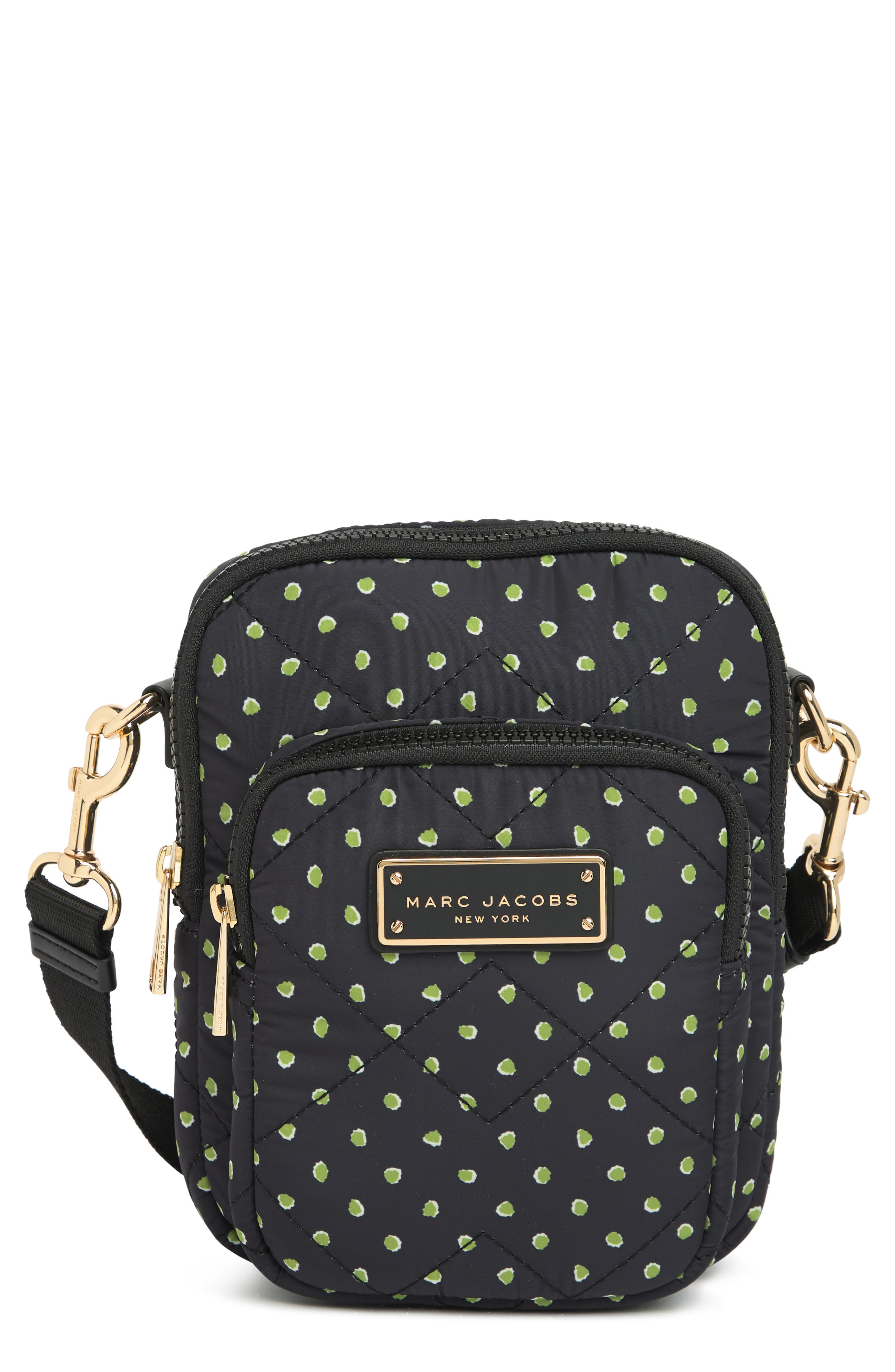 Marc Jacobs N/S Quilted Crossbody Bag, Main, color, 