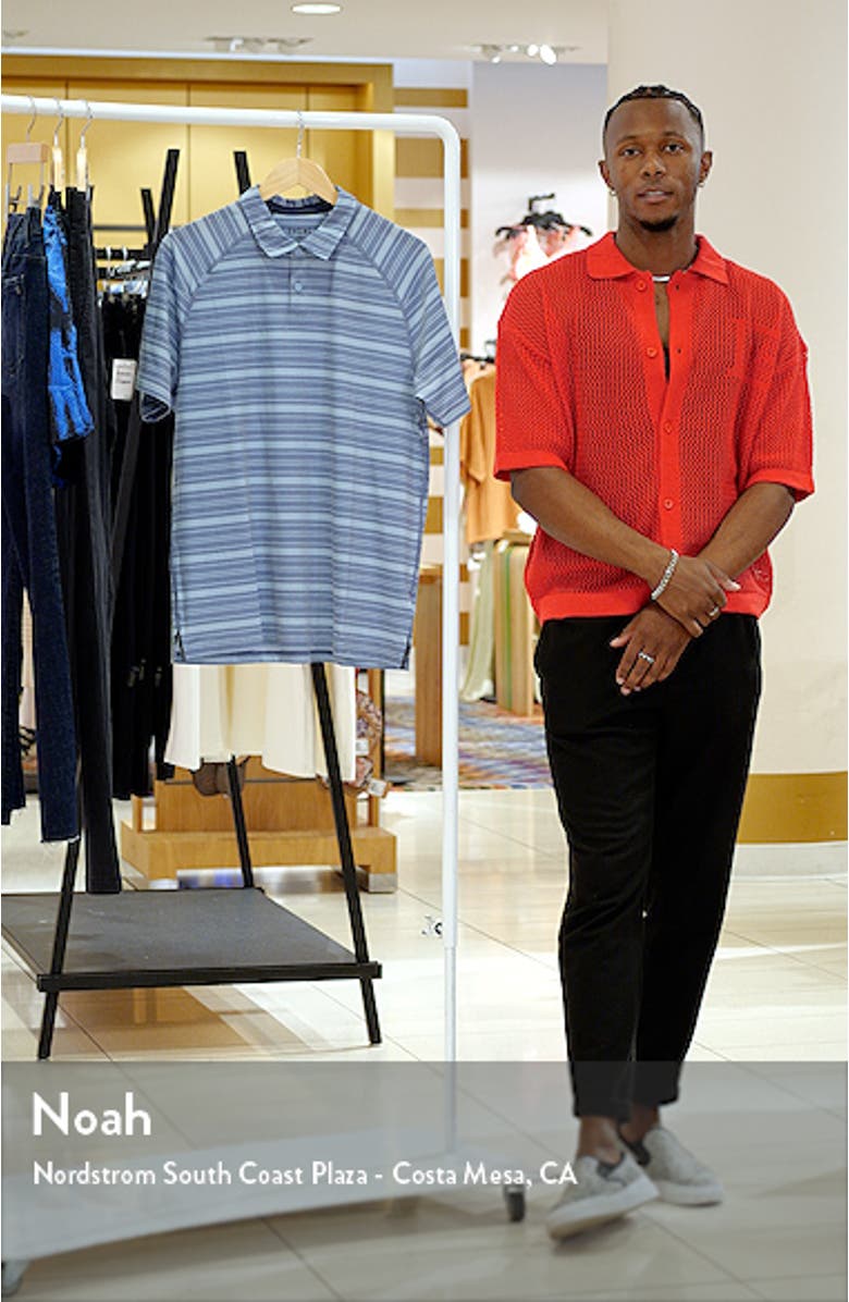 Delta Stripe Piqué Golf Polo, sales video thumbnail