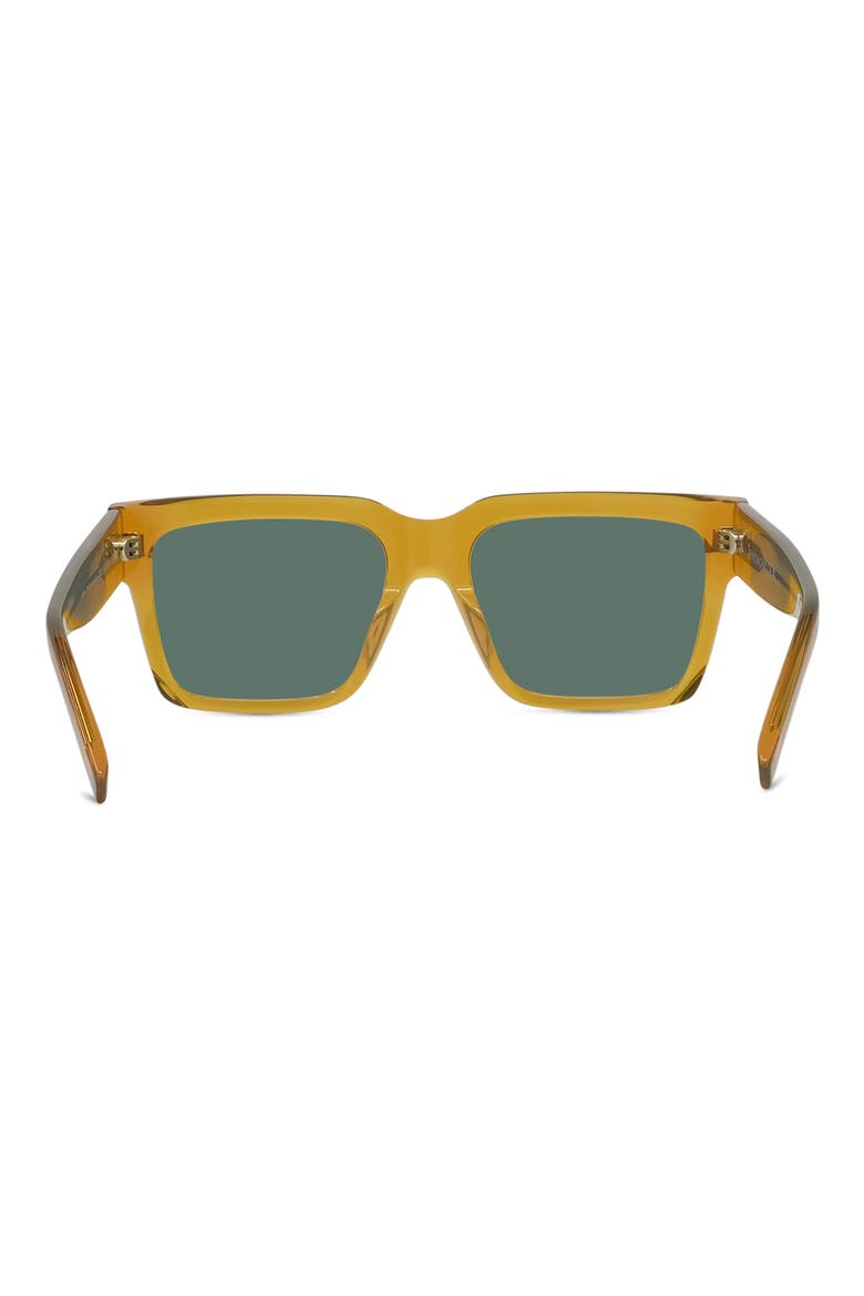 GV Day Square Sunglasses, Alternate, color, SHINY YELLOW / GREEN