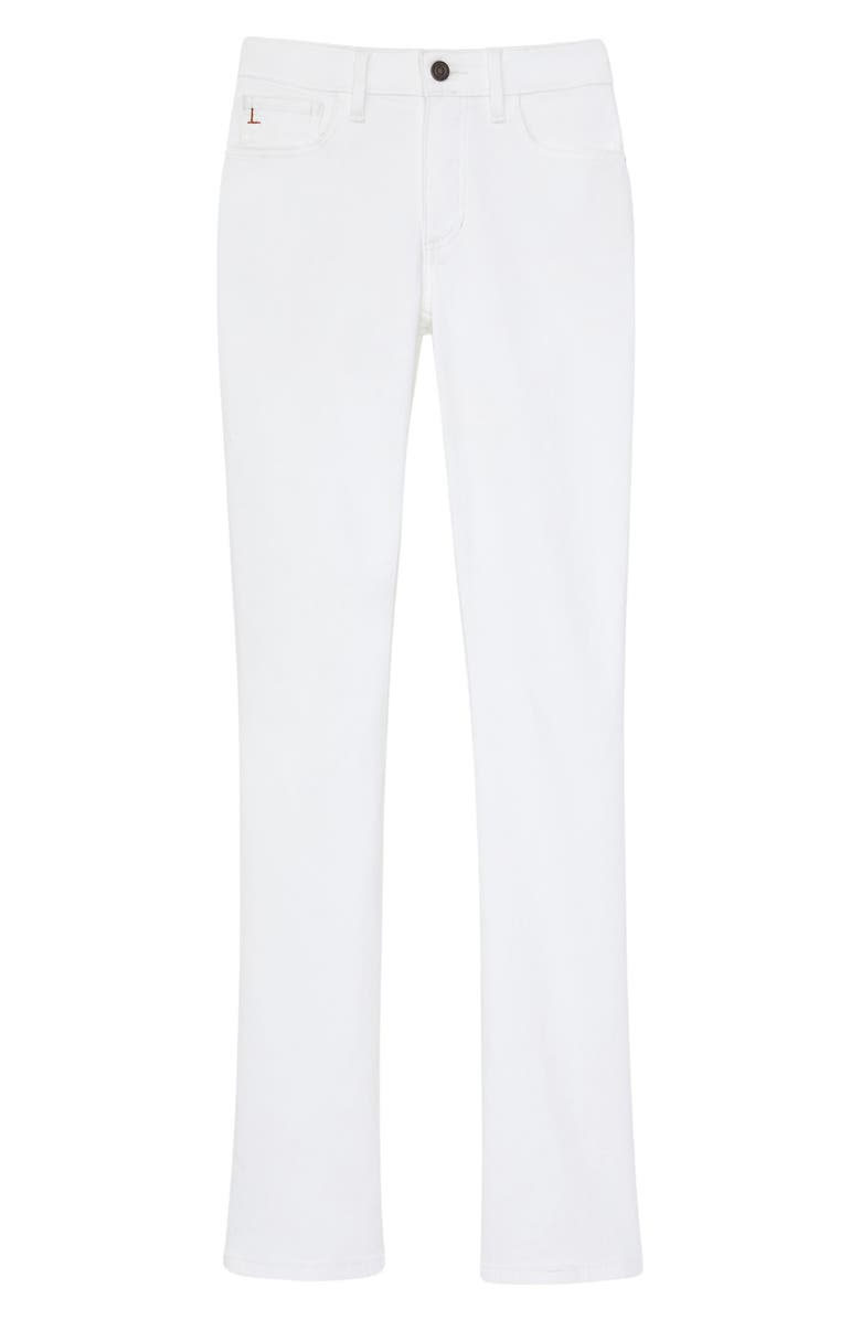 Lafayette 148 New York Mercer Kick Flare Jeans, Alternate, color, Washed Plaster