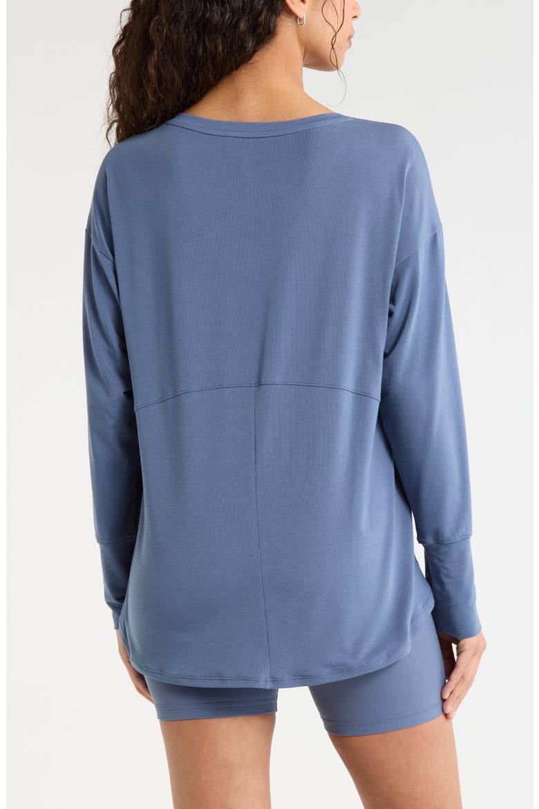 Breathe Long Sleeve T-Shirt, Alternate, color, BLUE VINTAGE