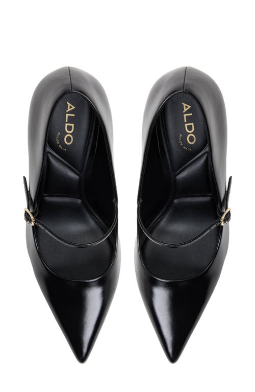 Aldo Eledeladar Pointed Toe Mary Jane Pump In Black