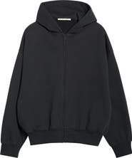 Fear of God Essentials Classic Fit Fleece Zip Hoodie