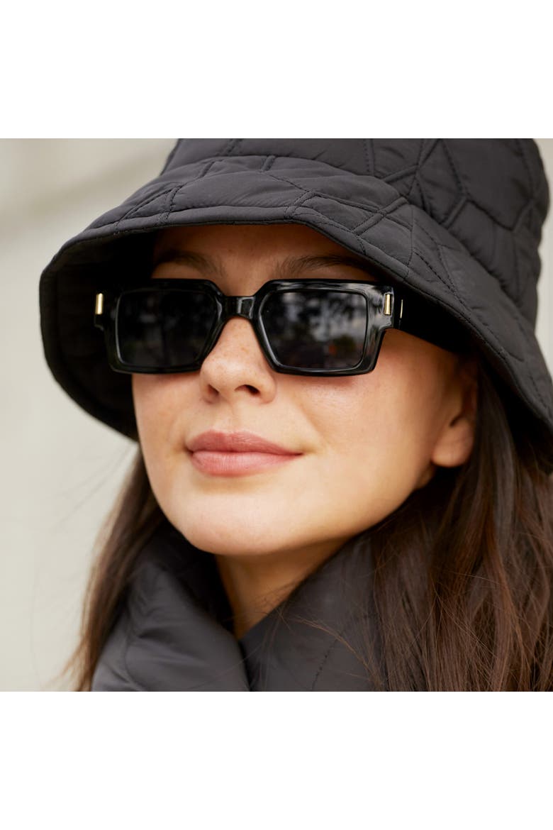 The Agent Sunglasses, Alternate, color, Black