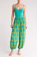 Solid & Striped The Lacy Abstract Print Cover-Up Joggers