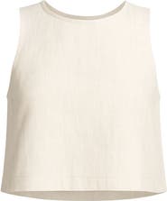 Monlicia Lena 100% Linen Sleeveless Top