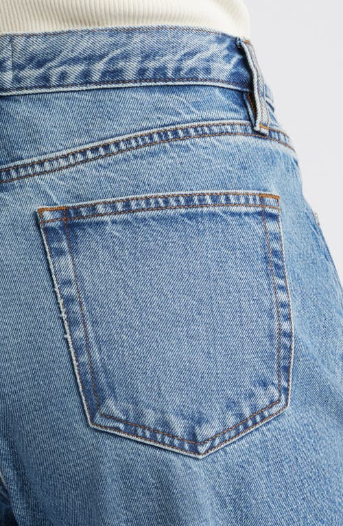 Frame The Hang High Waist Ankle Straight Leg Jeans In Seattle