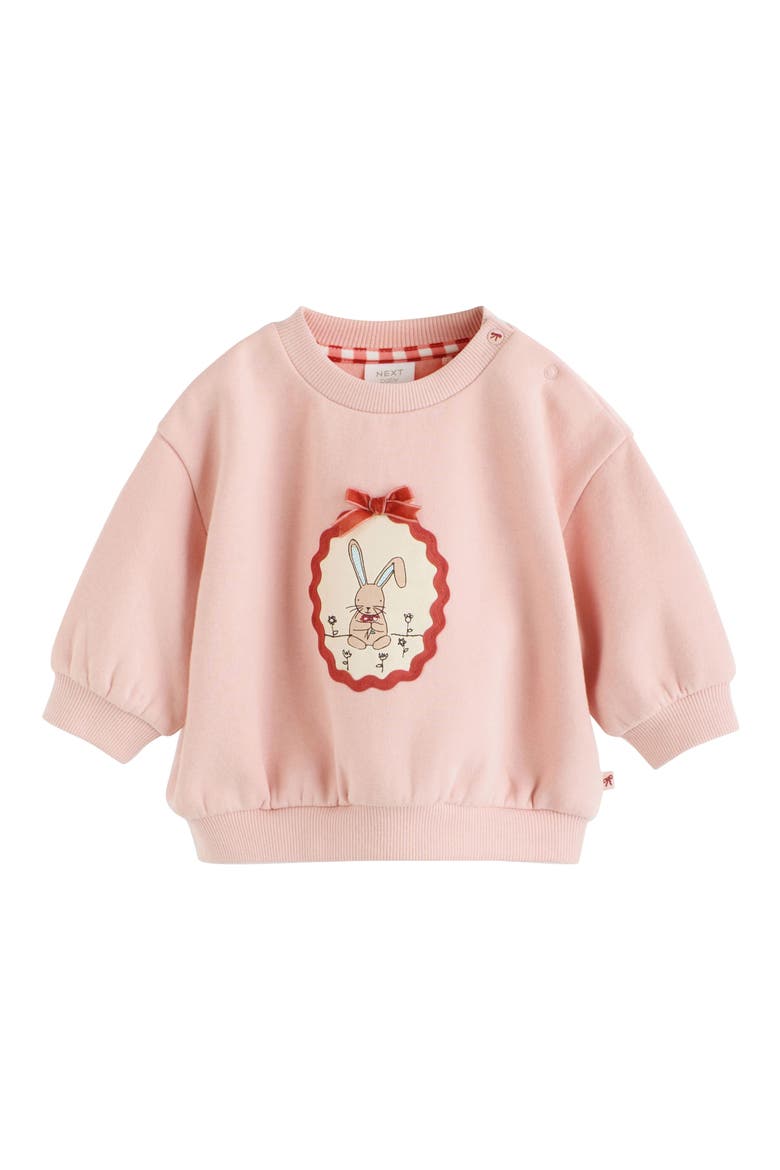 Kids' Bunny Sweater and Leggings Set, Alternate, color, PINK