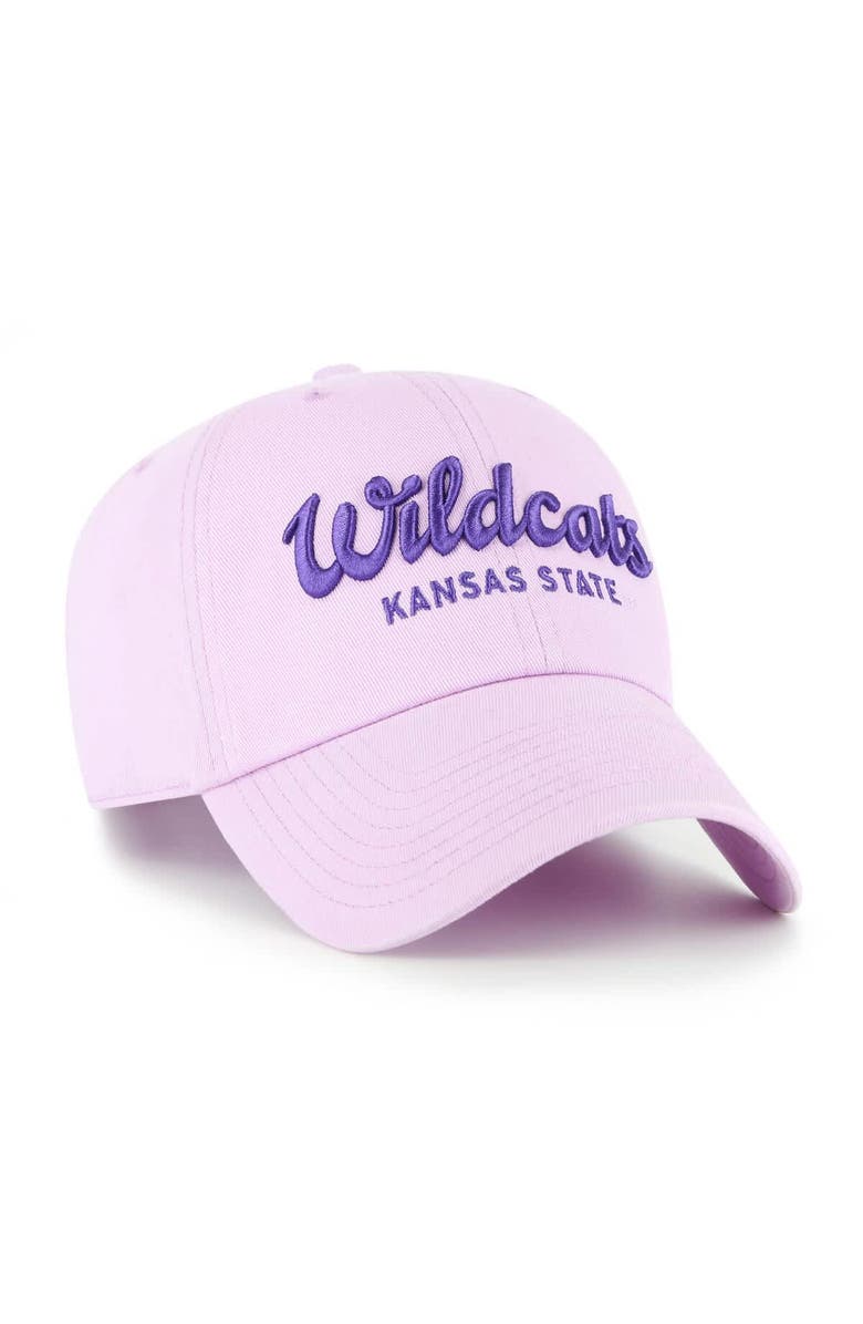 '47 Men's '47 Light Purple Kansas State Wildcats Vault Clean Up Adjustable Hat, Alternate, color, Light Purple