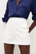 Karen Millen Tech Woven Shorts