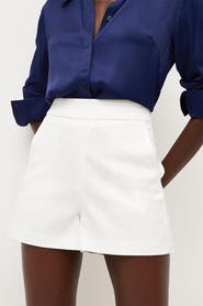 Karen Millen Tech Woven Shorts