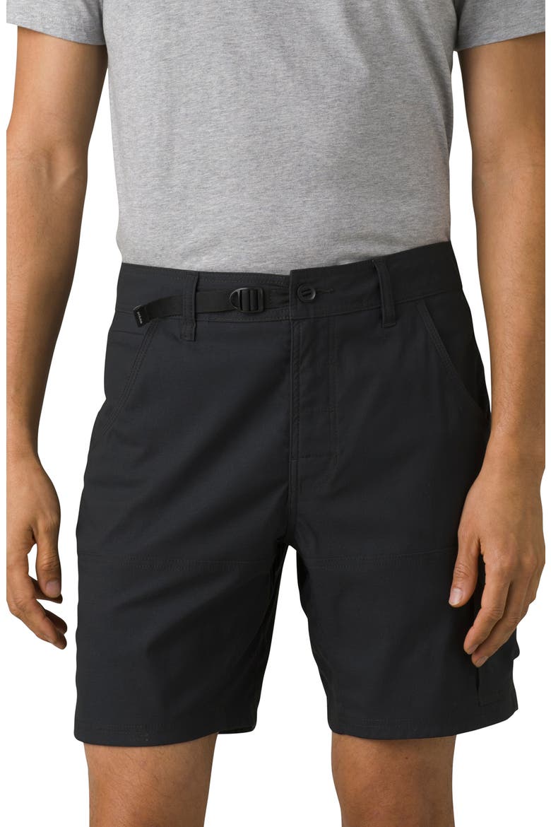 Zion II Stretch Shorts, Main, color, BLACK