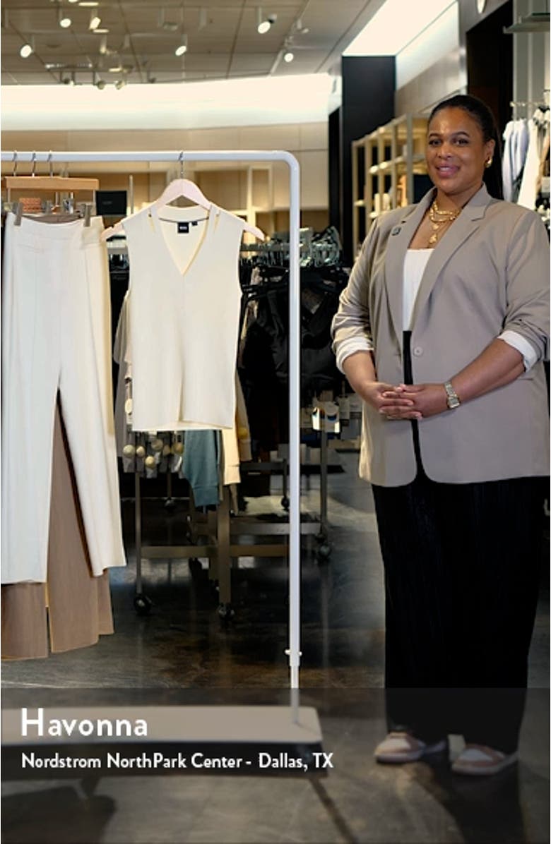 Fality Cutout Sleeveless Sweater, sales video thumbnail