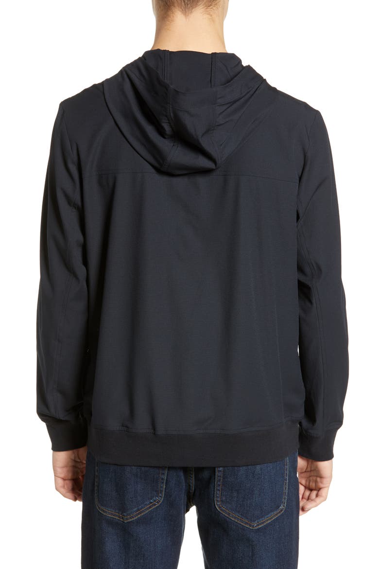 Wanderlust Regular Fit Hoodie, Alternate, color, BLACK