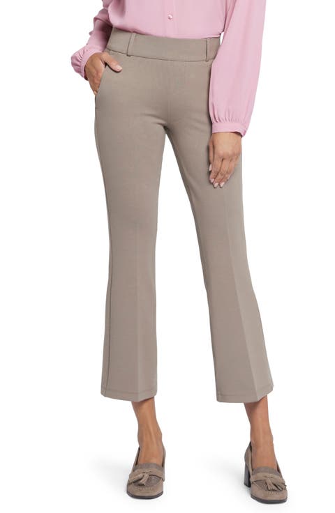 Pull-On Ankle Flare Pants