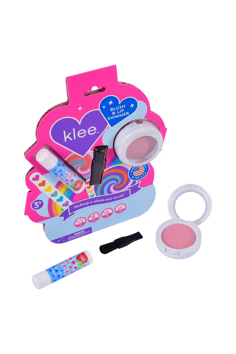 Sunshine Whisper - Kids' Blush Lip Shimmer Set, Main, color, Pink