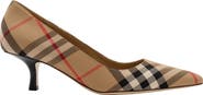 Burberry Check Dame Low Pumps