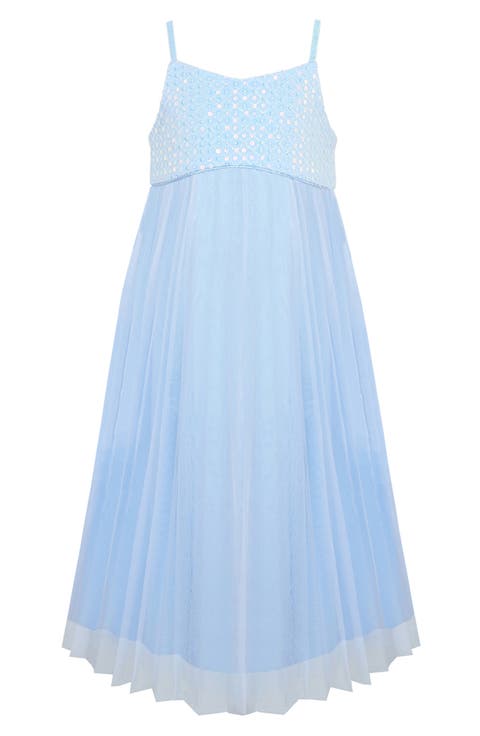 Kids' Sequin Mesh Party Dress (Little Kid)