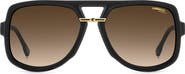 Carrera Eyewear Victory 59mm Gradient Square Geometric Sunglasses