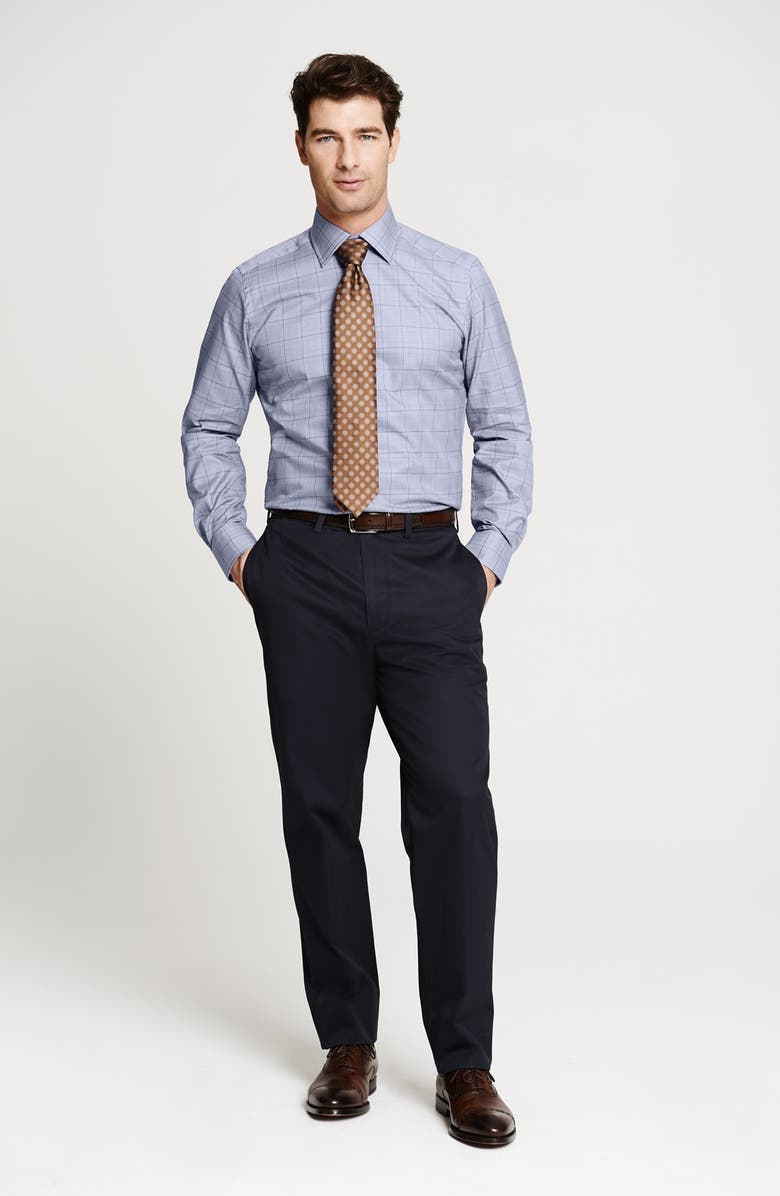 John W. Nordstrom<sup>®</sup> Smartcare<sup>™</sup> Flat Front Supima<sup>®</sup> Cotton Pants, Alternate, color,