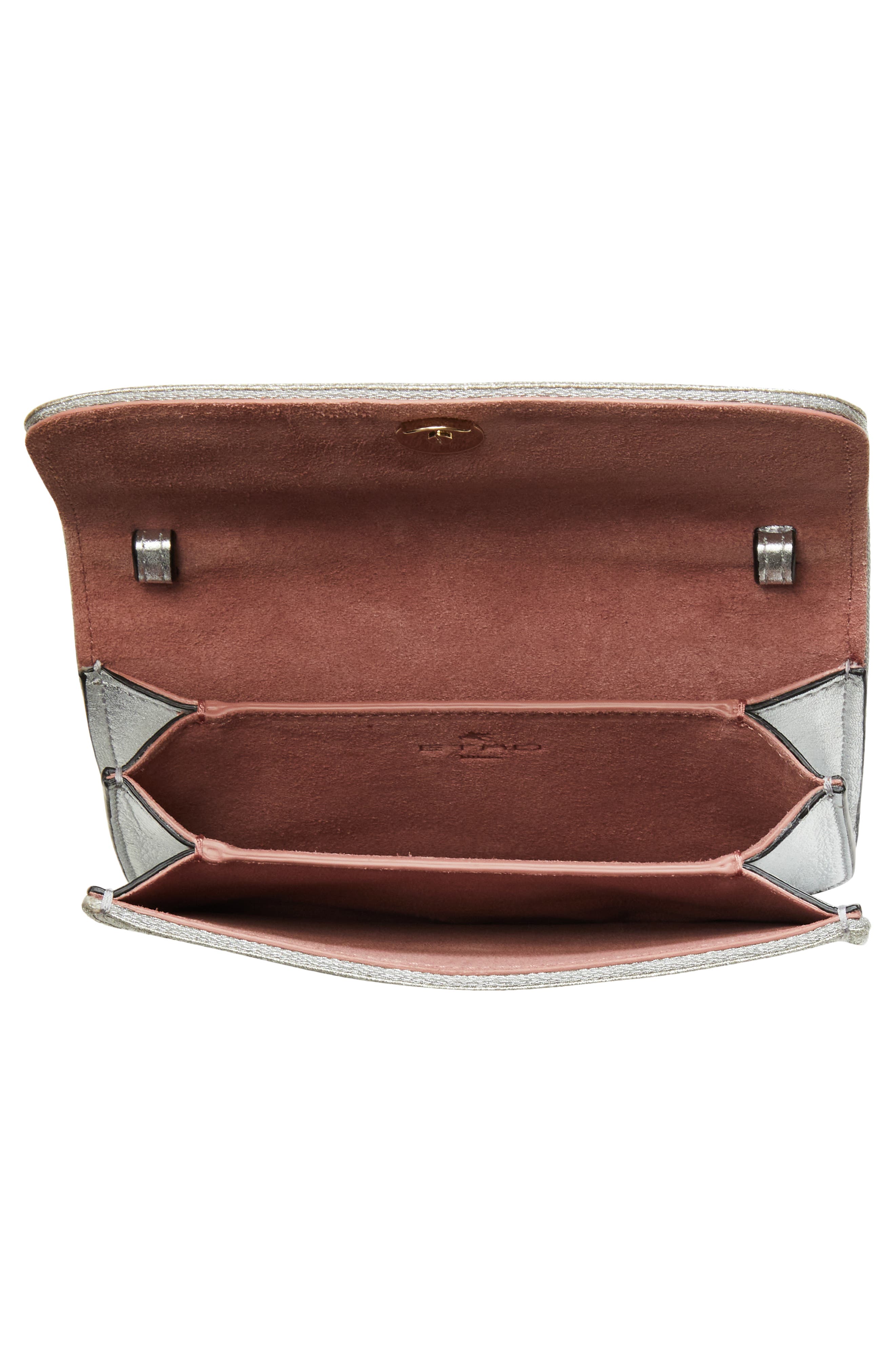 Etro Essential Raffia Crossbody Bag, Alternate, color, 