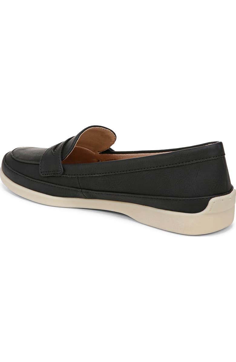 LifeStride Malta Penny Loafer, Alternate, color, Black/ White