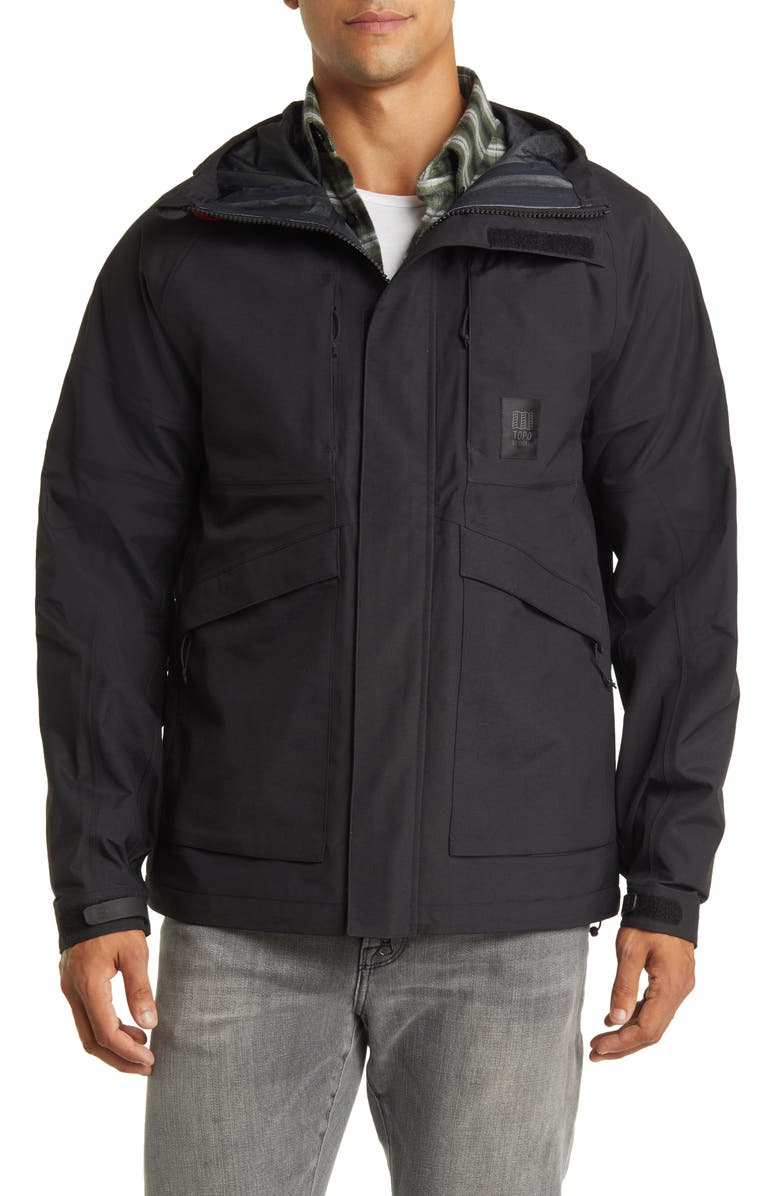 Topo Designs Mountain Waterproof Parka, Alternate, color, 