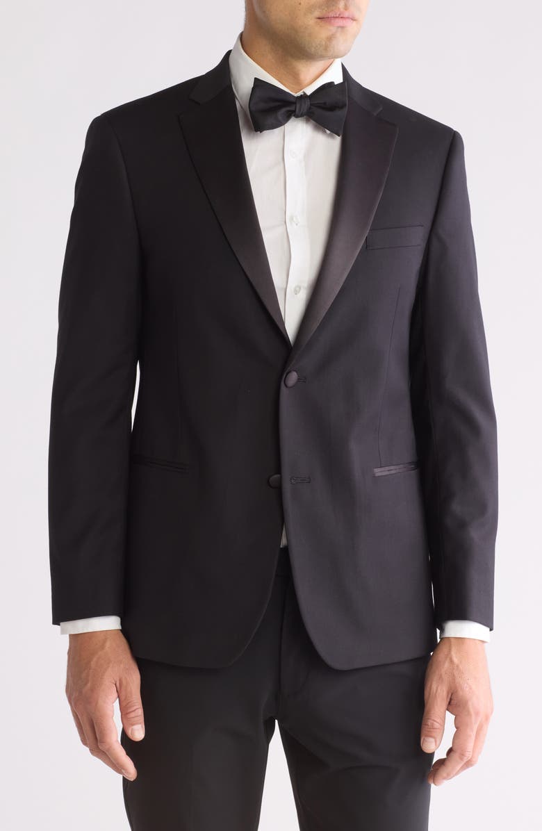 Ike Behar Stretch Tuxedo Jacket, Main, color,
